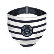 Milk & Pepper Bandana pour chien rayé GURVAN