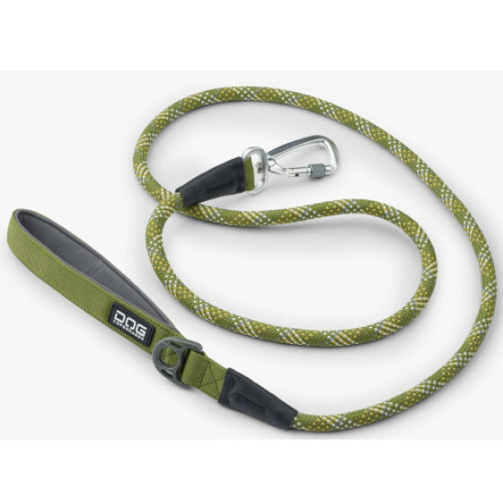 Laisse urban rope corde ronde VERT pour chien
