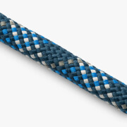 Laisse urban rope ronde en corde BLEU OCÉAN pour chien, solide