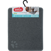 Tapis antidérapant de toilette pour chat gris