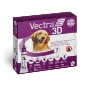 Pipettes antipuce Vectra 3D pour chien de 25 à 40 kg