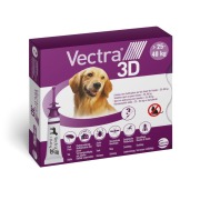 Pipettes antipuce Vectra 3D pour chien de 25 à 40 kg