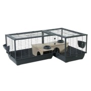 Cage lapin modulable et connectable