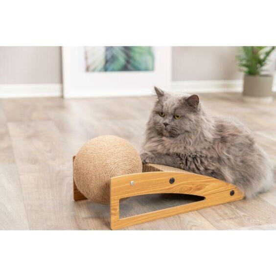 Griffoir en jute avec balle et rampe