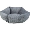 Panier confort pour petit chien gris 50 cm