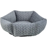 Panier confort pour petit chien gris 50 cm