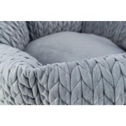 Panier confort pour petit chien gris 50 cm