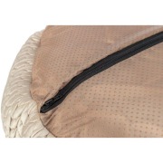 Panier confort pour petit chien, chien moyen et chiot sable 50 cm