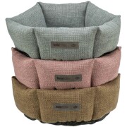 Panier rond chiot doux Viviana