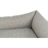 Panier lit chien gris déhoussable et lavable