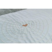 Matelas pour chiot confortable bleu/gris