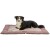 Matelas pour chiot confortable vieux rose
