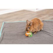 Jouet anneaux pour lapin en feuilles de maïs