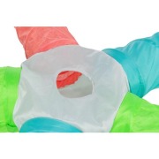 Tunnel de jeu nylon 6 sorties