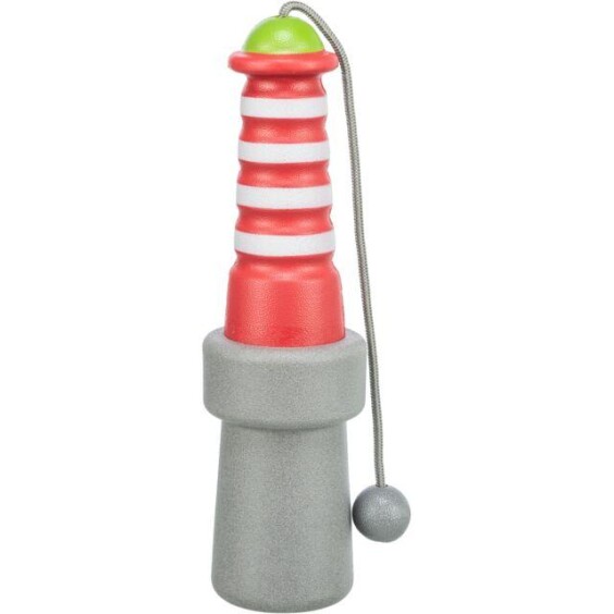 Jouet d'eau Phare avec corde pour chien