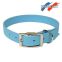 Collier biothane pour chien bleu T.28CM