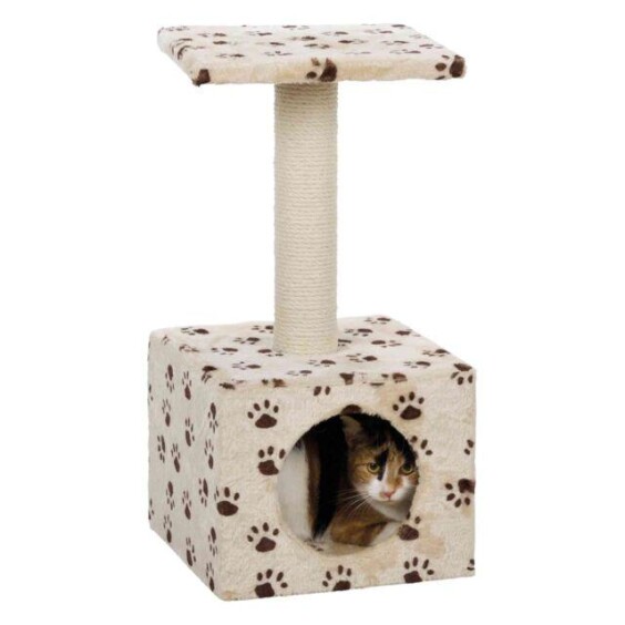 Petit arbre à chat et chaton Zamora beige