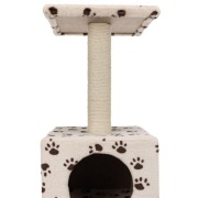 Petit arbre à chat et chaton Zamora beige