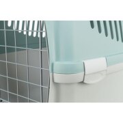 Cage de transport chat chien Capri 3 Open GRIS CLAIR ET SAUGE