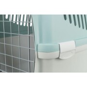 Cage de transport chat chien Capri 3 Open GRIS CLAIR ET SAUGE