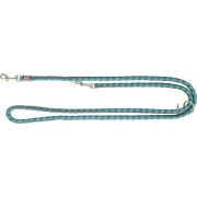 Laisse multiposition Cavo aqua/gris