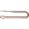 Laisse multiposition Cavo rouille/gris