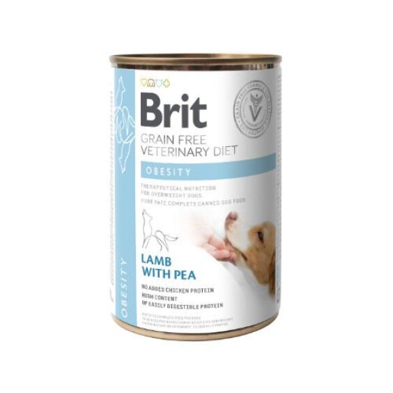Pâtée pour chien vétérinaire Obesity 400 g