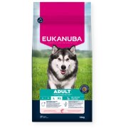 EUKANUBA croquettes adult grand chien au saumon