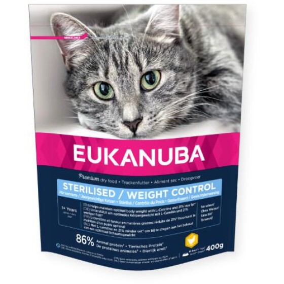 EUKANUBA croquettes chat stérilisé au poulet