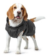 Manteau pour grand chien Uppsala noir Hunter