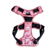 Harnais Anti-traction Rando Walk camouflage rose pour chien