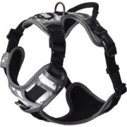 Harnais Anti-traction Rando Walk camouflage GRIS pour chien