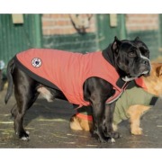 Manteau douillet imperméable pour chien blush