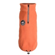 Pull en polaire orange