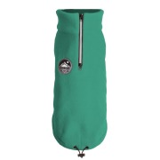 Pull en polaire vert