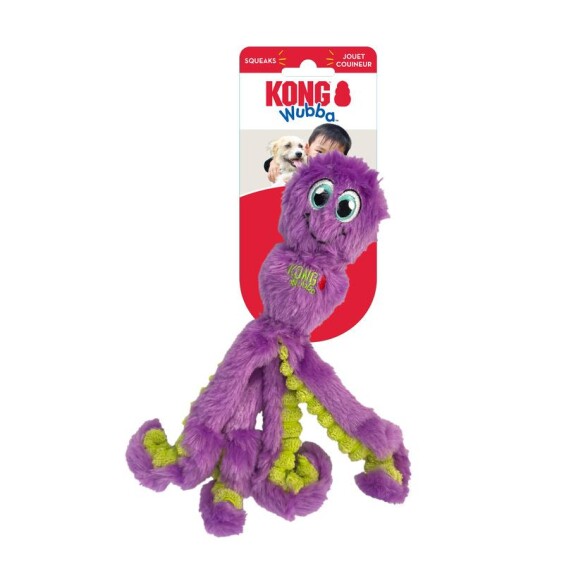KONG Peluche Wubba Octopus Small