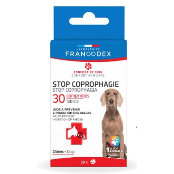 Comprimé stop coprophagie pour chien Francodex