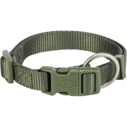 Collier Premium pour chien vert olive