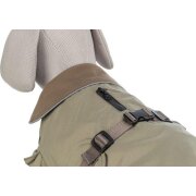 Manteau teckel : coupe spéciale hermy vert olive