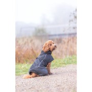 Manteau imperméable pour chien avec doublure polaire