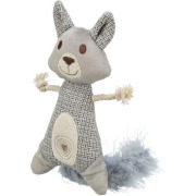 Peluche raton laveur XXL pour chat