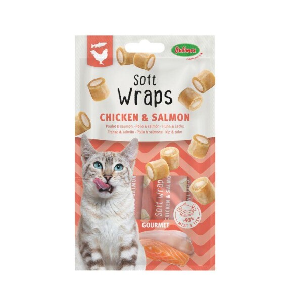Friandises Soft Wraps pour chat Bubimex