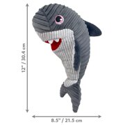 Peluche KONG cuteseas rufflez shark M/L