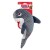 Peluche KONG cuteseas rufflez shark M/L