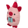 Peluche de Noël silencieuse pour chien cochon