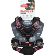 Harnais Bivouak technique pour chien rouge