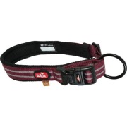 Collier pour chien rouge souple, léger et confortable