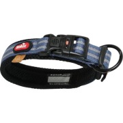 Collier pour chien bivouak bleu souple, léger et confortable