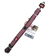 Laisse éducation 3 positions bivouak rouge