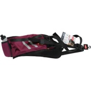 Ceinture sportive pour chien pratique, confortable et multi-poches rouge